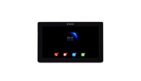 Відеодомофон 10" BCOM BD-1070FHD Black + Відеопанель Tantos Triniti FHD - 629625