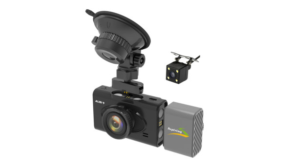 Відеореєстратор Aspiring Alibi 9 Speedcam GPS/3 Camers - 629659