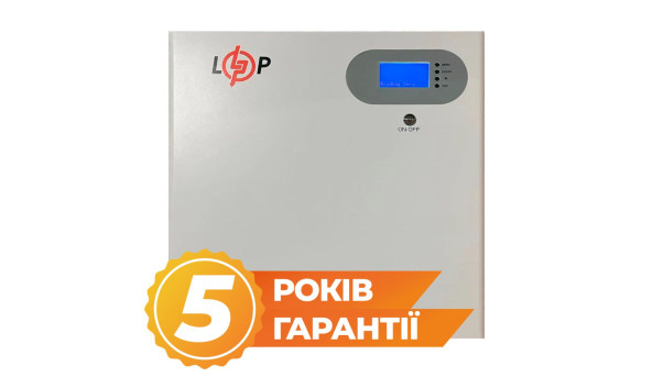 Аккумулятор LP LiFePO4 51,2V - 100 Ah 5120Wh (Smart BMS 100A) с LCD WAB RS485/CAN