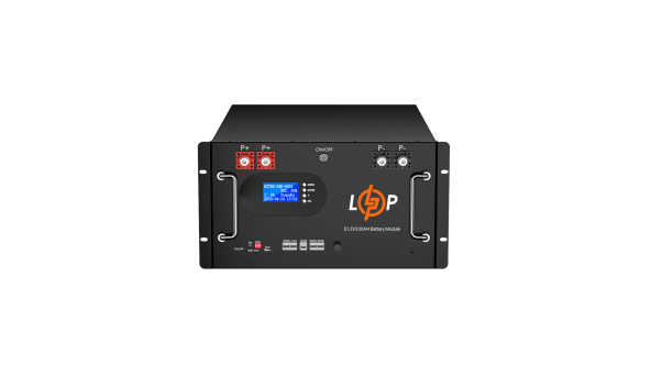 Акумулятор LP LiFePO4 51,2V - 230 Ah (11776Wh) (Smart BMS 200A) с LCD RM AB RS485/CAN - 629737