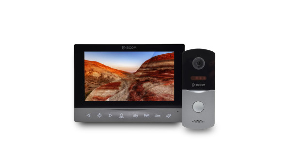 Комплект видеодомофона BCOM BD-790FHD/T Kit: видеодомофон 7" с поддержкой Tuya Smart и видеопанель
