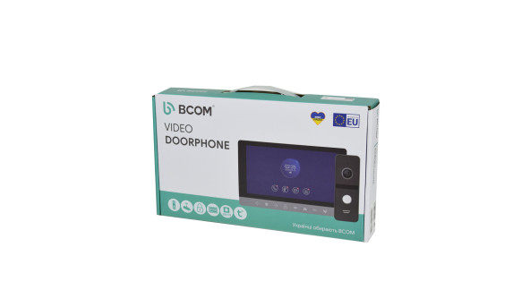 Комплект відеодомофону BCOM BD-791FHD/T Kit: відеодомофон 7" з підтримкою Tuya Smart і відеопанель - 629776