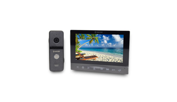 Комплект відеодомофону BCOM BD-791FHD/T Kit: відеодомофон 7" з підтримкою Tuya Smart і відеопанель - 629776