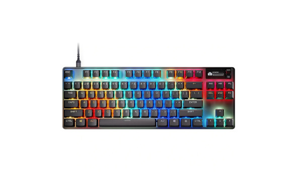 Клавіатура ігрова оптична SteelSeries Apex Pro TKL Gen 3 - UA