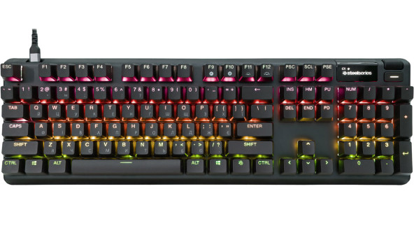 Клавіатура ігрова оптична SteelSeries Apex Pro Gen 3 - UA - 629807