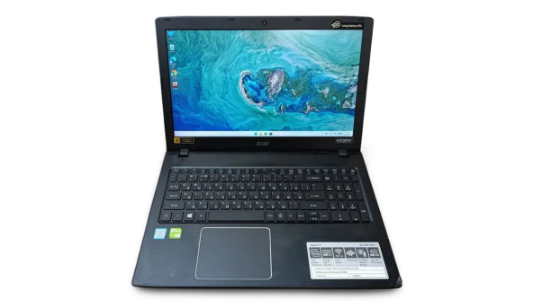 Игровой ноутбук Acer Aspire E15-576g Core I5-8250U 8 RAM 256 SSD 750 HDD GeForce MX150 [15.6" FullHD] - Б/У