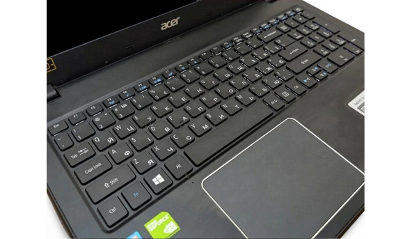 Игровой ноутбук Acer Aspire E15-576g Core I5-8250U 8 RAM 256 SSD 750 HDD GeForce MX150 [15.6" FullHD] - Б/У - 629882