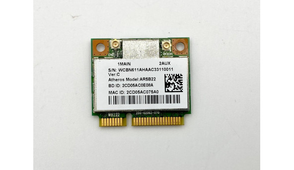 Адаптер WiFi для ноутбука Acer Aspire V5-431P V5-471P V5-171 (T77H348.02 AR5B22) Б/В