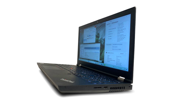 Игровой ноутбук Lenovo ThinkPad P15 Gen 1 Core I7-10850H 64 RAM 1000 SSD NVIDIA RTX 3000 [IPS 15.6" FHD] - Б/У - 629931