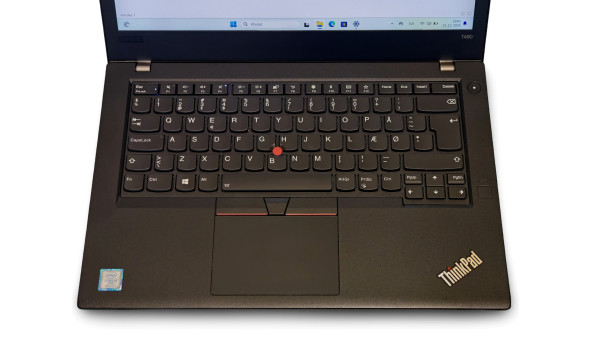 Ноутбук Lenovo ThinkPad T480 Intel Core I5-8350U 8 GB RAM 256 GB SSD [IPS 14" FullHD] - Б/У - 629933