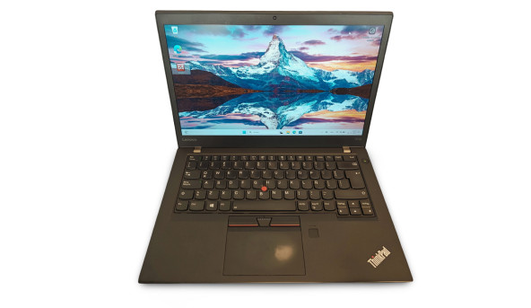 Ноутбук Lenovo ThinkPad T470s Intel Core I5-6300U 8 GB RAM 256 GB SSD [IPS 14" FullHD] - Б/В