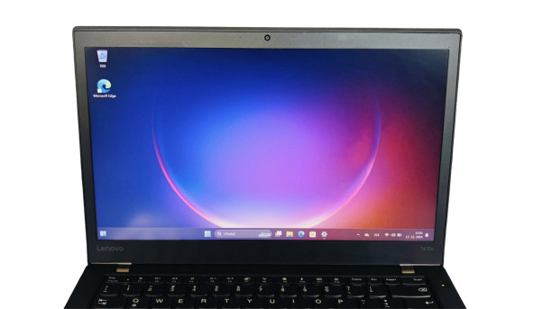 Ноутбук Lenovo ThinkPad T470s Intel Core I5-6300U 8 GB RAM 256 GB SSD [14" FullHD] - Б/У - 629940
