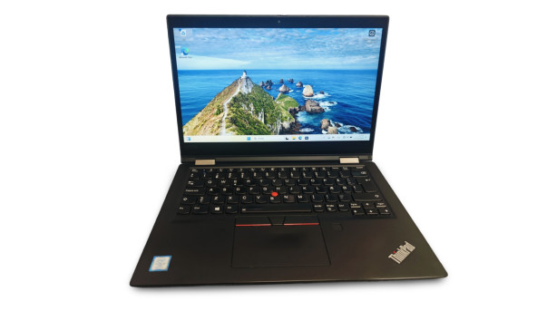 Сенсорний ноутбук Lenovo ThinkPad X390 Yoga Intel Core i7-8665U 16 GB RAM 512 GB SSD [IPS 13.3" FullHD] - Б/В - 629950