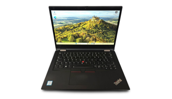1 Сенсорний ноутбук Lenovo ThinkPad X390 Yoga Intel Core i7-8665U 16 GB RAM 512 GB SSD [IPS 13.3" FullHD] - Б/В - 629953