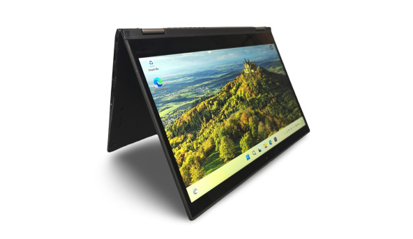 1 Сенсорный ноутбук Lenovo ThinkPad X390 Yoga Intel Core i7-8665U 16 GB RAM 512 GB SSD [IPS 13.3" FullHD] - Б/У