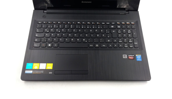 Игровой ноутбук Lenovo G50-70 Intel Core I3-4030U 8 RAM 120 SSD 500 HDD AMD Radeon HD 8500M [15.6"] - Б/У - 630005