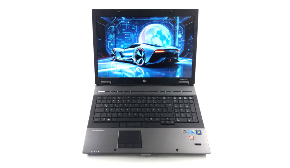 Игровой ноутбук HP EliteBook 8740W Intel Core I5-520M 8 RAM 128 SSD ATI FirePro M7820 [17"] - Б/У