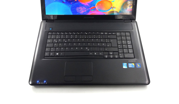 Ноутбук Medion E7214 Intel Core i3-350M 6 GB RAM 120 GB SSD 500 GB HDD [17.3"] - Б/У - 630070