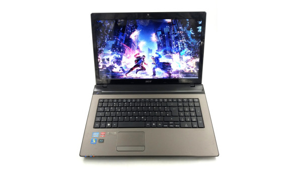 Игровой ноутбук Acer Aspire 7750G Intel Core I7-2670QM 8 RAM 128 SSD 320 HDD AMD Radeon HD 7670M [17.3"] - Б/У