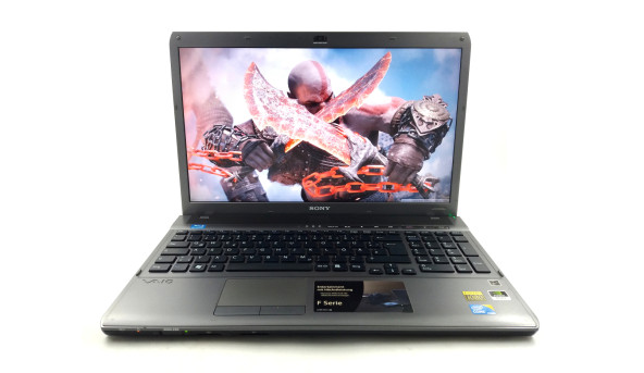 Ігровий ноутбук Sony PCG-81112M Intel Core i7-740QM 8 RAM 120 SSD 320 HDD GeForce GT 330M [16.4" FullHD] - Б/В - 630103