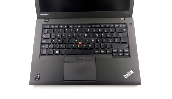 Ноутбук Lenovo ThinkPad T450 Intel Core I5-5300U 8 GB RAM 128 GB SSD [14" HD+] - Б/У - 630113