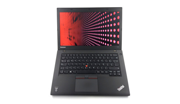 Ноутбук Lenovo ThinkPad T450 Intel Core I5-5300U 8 GB RAM 128 GB SSD [14" HD+] - Б/У