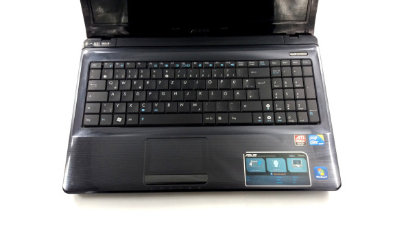 Ноутбук Asus A52J Intel Core I3-350M 6 GB RAM 120 GB SSD ATI Mobility Radeon HD 5145 [15.6"] - Б/У - 630125
