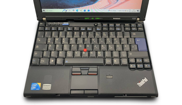 Ноутбук Lenovo ThinkPad X201 Intel Core i5-520M 4 GB RAM 128 GB SSD [12.1"] - Б/В - 630128