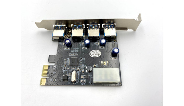 Плата расширения PCI-E на 4х USB 3.0 с питанием 5 Гбит/с