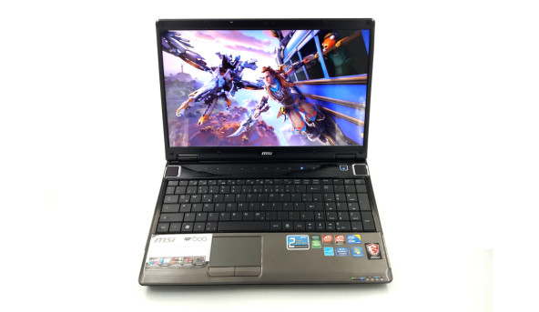 Игровой ноутбук MSI GE600 Intel Core I3-330M 8 GB RAM 120 GB SSD ATI Mobility Radeon HD 5730 [16"] - Б/У