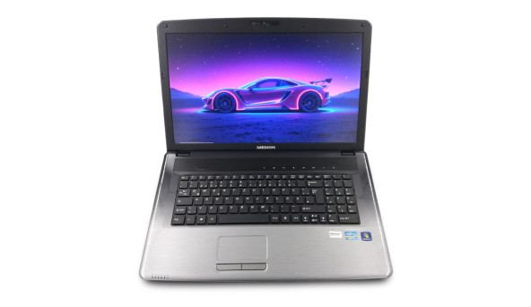 Ноутбук Medion Akoya E7222 Intel Core I3-2350M 6 GB RAM 128 GB SSD 750 GB HDD [17.3"] - Б/У