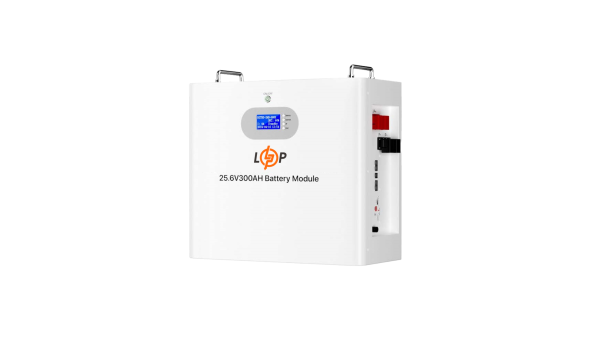 Аккумулятор LP LiFePO4 25,6V - 300 Ah 7680Wh (Smart BMS 200A) RS485/CAN - 630426