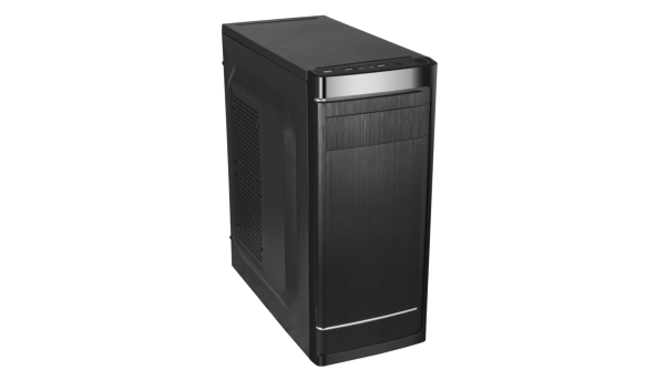 Комп'ютерний корпус LP 2106 - БЕЗ БЖ black case chassis cover - 630427