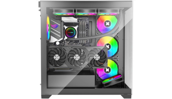 Корпус Xilence XILENT GLEAM ARGB X818.ARGB, без БЖ ATX - 630441