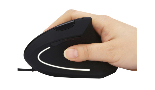 Мишка Sandberg Wired Vertical Mouse Pro 2400 dpi.6кн.1.5м чорна - 630451