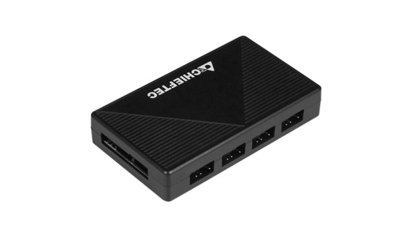 Корпус Chieftec APEX LUMO GA-01B-L-OP 4x140mm A-RGB, USB-C, E-ATX, без БЖ, Black - 630496