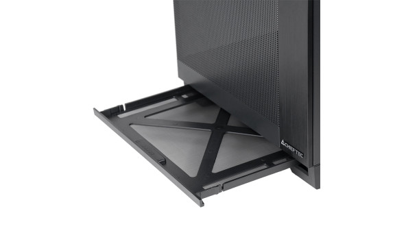 Корпус Chieftec VISIO AIR GM-30B-M-OP ATX, без БЖ, Black - 630504