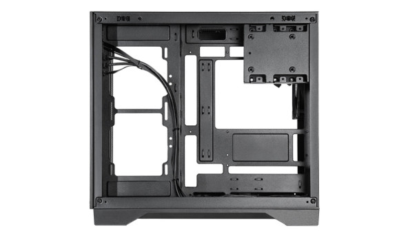Корпус Chieftec VISIO AIR GM-30B-M-OP ATX, без БЖ, Black - 630504