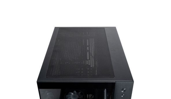 Корпус Chieftec VISIO GM-30B-TG-OP ATX, без БЖ, Black - 630506