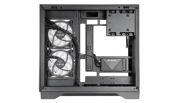 Корпус Chieftec VISIO GM-30B-TG-OP ATX, без БЖ, Black - 630506