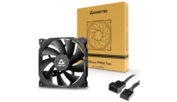 Вентилятор для корпуса 140mm Chieftec ZF-1425PWM - 630507