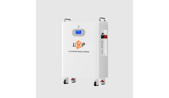 Акумулятор LP LiFePO4 51,2V - 230 Ah (11776Wh) (Smart BMS 200A) с LCD AB RS485/CAN - 630509