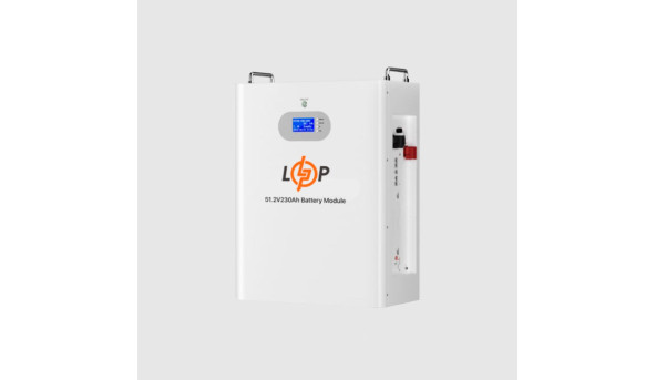 Акумулятор LP LiFePO4 51,2V - 230 Ah (11776Wh) (Smart BMS 200A) с LCD AB RS485/CAN