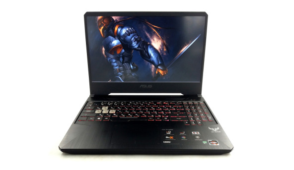 Ігровий ноутбук Asus TUF FX505D AMD Ryzen 5 3550H 16 RAM 512 SSD GeForce GTX 1050 [IPS 15.6" FullHD] - Б/В - 630541