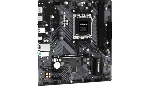 ASRock A620M-HDV/M.2/Ref (AM5/A620, 2*DDR5, PCIex16, DP/HDMI, 2xSATAІІІ, 2xM.2, GLan, 8ch, mATX) - 630543