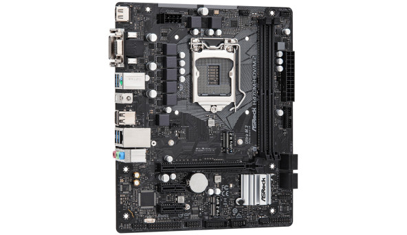 ASRock H470M-HDV/M.2/REF (1200/H470, 2*DDR4, PCIex16, 4xSATAІІІ, RAID, M.2, GLan, 7.1ch, mATX) - 630544