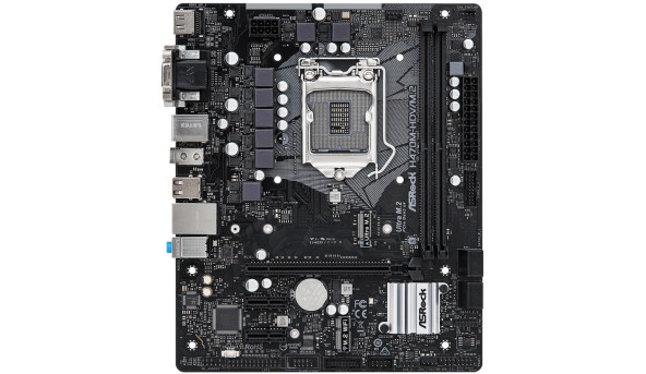 ASRock H470M-HDV/M.2/REF (1200/H470, 2*DDR4, PCIex16, 4xSATAІІІ, RAID, M.2, GLan, 7.1ch, mATX)