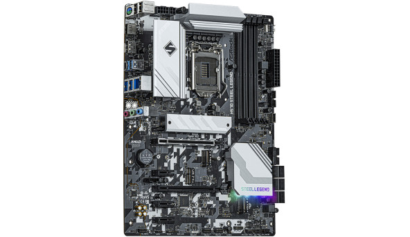 ASRock H570 STEEL LEGEND/Ref (1200/H570, 4*DDR4, 2xPCIex16, HDMI/DP, 6xSATAІІІ, M.2,2.5GLan - 630545