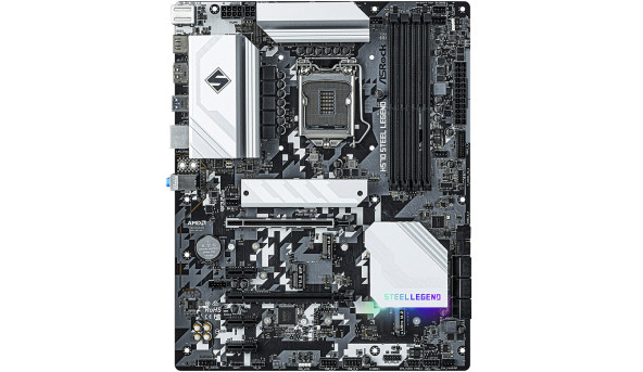 ASRock H570 STEEL LEGEND/Ref (1200/H570, 4*DDR4, 2xPCIex16, HDMI/DP, 6xSATAІІІ, M.2,2.5GLan