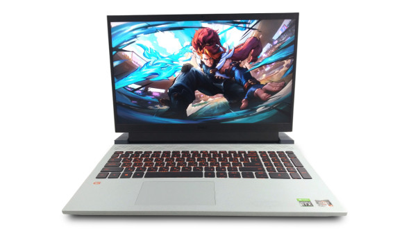 Ігровий ноутбук Dell G15 5515 Ryzen 7 5800H 32 RAM 512 SSD Nvidia GeForce RTX 3050 Ti [IPS 15.6" FullHD] - Б/В - 630546